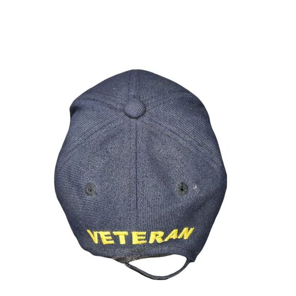 Korea Veteran Embroidered‎ Cap Military Honor Hat Adjustable Strap Dark Blue - Picture 3 of 5
